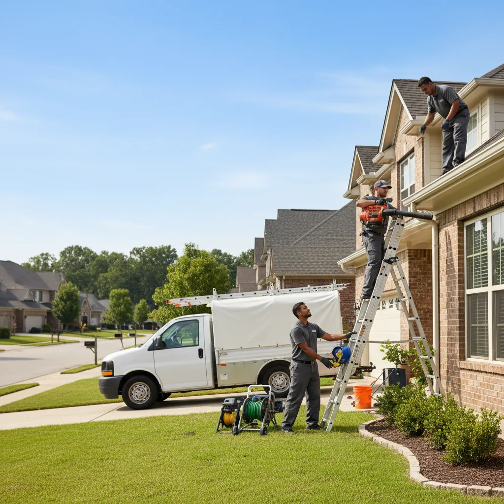 Home Gutter Service in Garland, KS near me